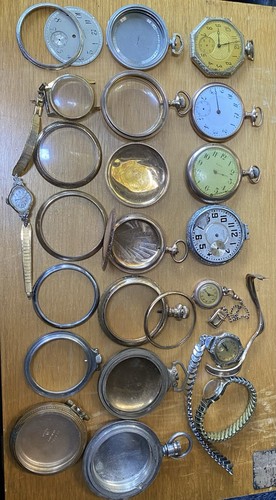 Gold filled pocket watches - watches, and