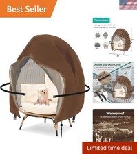 Durable Khaki Egg Chair Cover