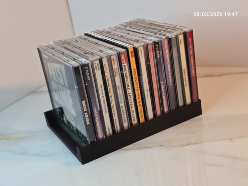 Disk holder stand tray - 15, cd