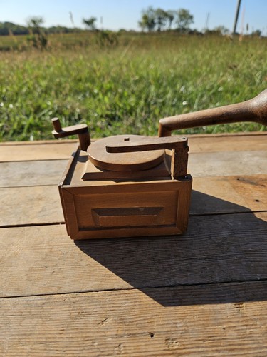 Wooden music box shape of - wooden,