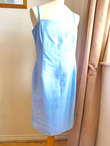 Debenhams blue satin - debenhams,