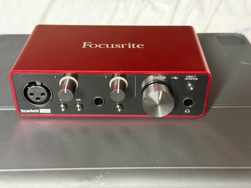 Focusrite scarlett solo - solo, 3rd
