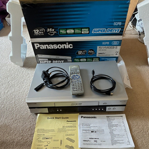 Panasonic hv60eb ebl vhs - panasonic,