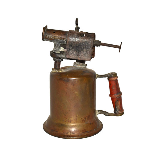 Antique brass gasoline blow - antique,