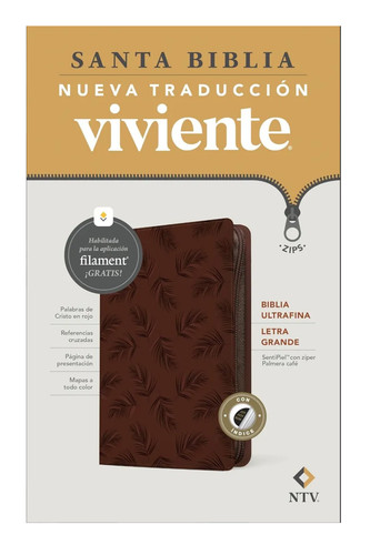 Biblia ultrafina con cierre - cierre, e