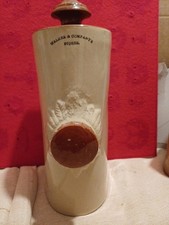 Antique Stoneware Walker & Companys Stores Footwarmer Hot Water Bottle 11" Tall