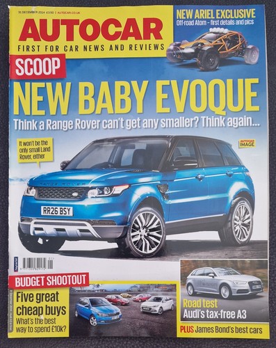 Autocar magazine dec 2014 - autocar,