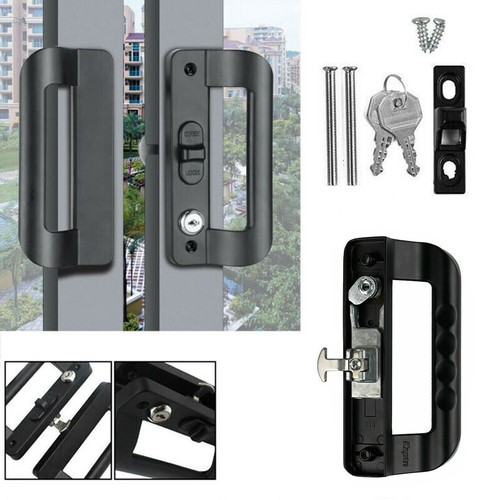 Sliding glass patio - door, locks