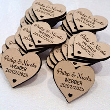 Personalised wedding favours - personalised,