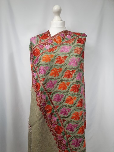 Kashmiri shawl embroidery