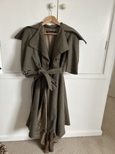 Lisa Jayne Dann Ladies Coat UK Size 8 winter autumn long 100 % wool female warm