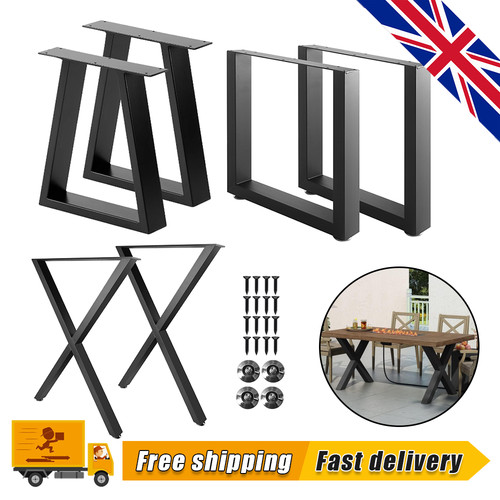 Industrial steel table - 2x, legs
