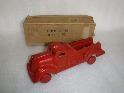 Large cast iron vintage fire - large,