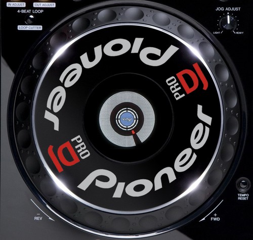 Pioneer cdj jog dial slipmat - cdj,