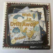 Drift away - Serif Craft Artist Kreative Designs by Karen digikit CD Rom
