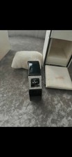 Vintage Chanel Ladies Watch, Diamond Surround, Patent Strap. Used.