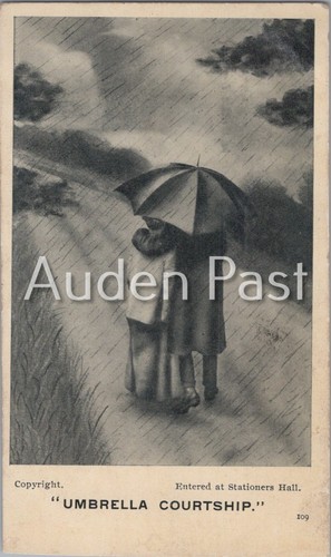 1909 umbrella courtship - 1909,