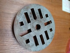 Old Vintage Lathe Face Plate