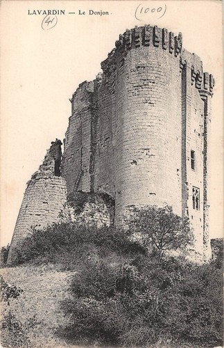 Br72944 lavardin donjon - lavardin,
