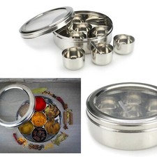 Authentic Indian Spice Tin Box