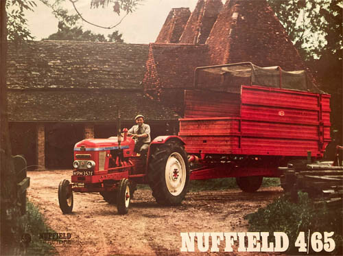 Vintage nuffield tractor - 4/65,