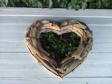 Driftwood Mirror Heart Shaped