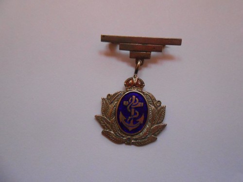 Royal navy silver enamel - royal,