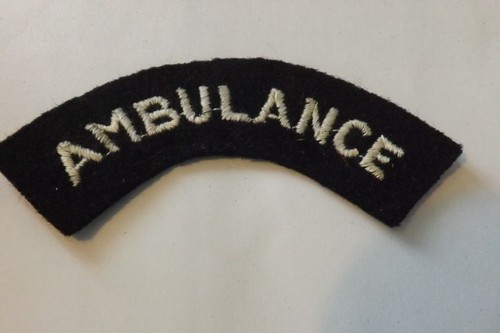 Military cloth badge - cloth,