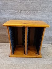 Vintage Solid Pine Wood CD