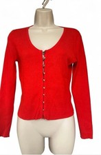 Karen Millen Red Ribbed Knit