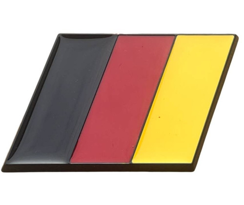 German flag racing car badge - german,
