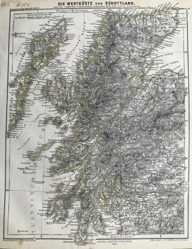 1862 antique map - antique, map: