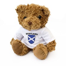 NEW - Scotland Flag Teddy Bear