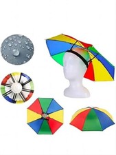 Umbrella Hat Hands Free Foldable 1pc Fishing Outdoor Sun Waterproof Cap Travel
