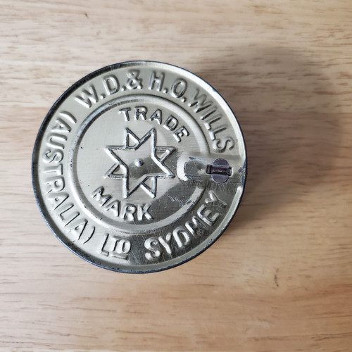 Tabacco tin capstan navy cut - tabacco,