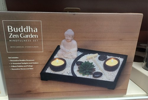 New mini buddha zen garden - new,