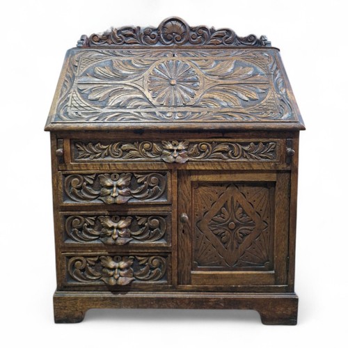Antique victorian oak - victorian,