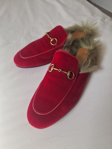 Gucci princetown women red - gucci,