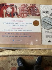 Columbia SAX 2416 Silver/ Blue LP