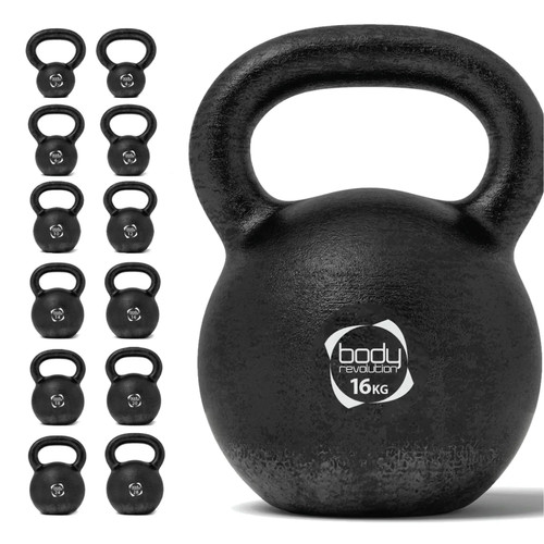 Cast iron kettlebells 16kg - kettlebells,