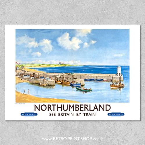 Northumberland poster - poster,