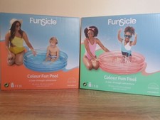 Funsicle Garden Pool for kids Brand New in Blue or Pink Small Inflatable