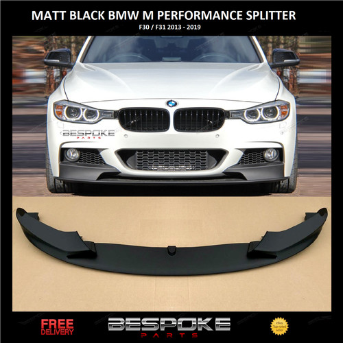 Front lip splitter matte - lip,