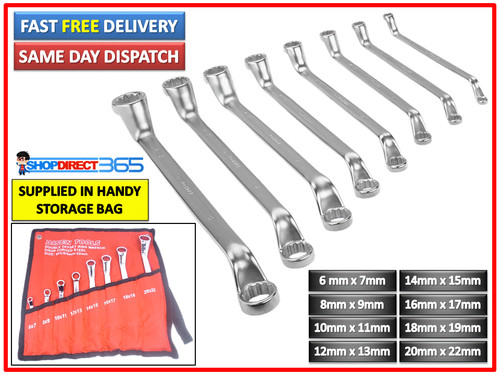 Offset double ring - ring, spanner