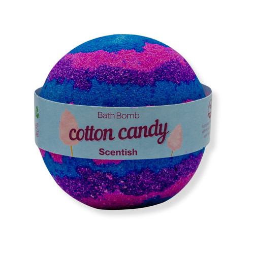 Bath bomb fizzer cotton - bomb, candy