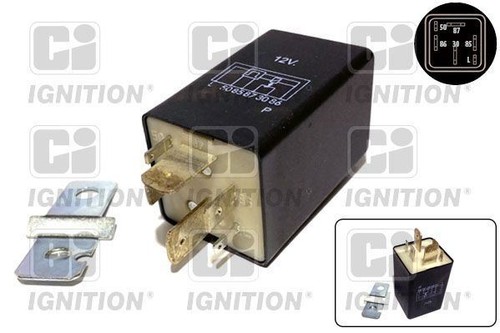 Glow plug system relay - system, fits