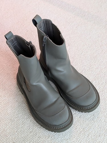 Zara junior boots olive - zara,