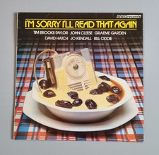 I’m Sorry I’ll Read That