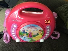 Disney Princess CD Player Kids Karaoke With 2 Mic's