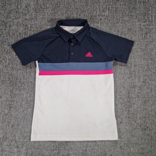Adidas white navy shirt - adidas, t-shirt